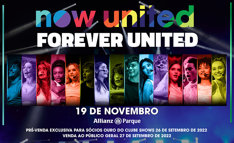 NOW UNITED ANUNCIA FOREVER UNITED